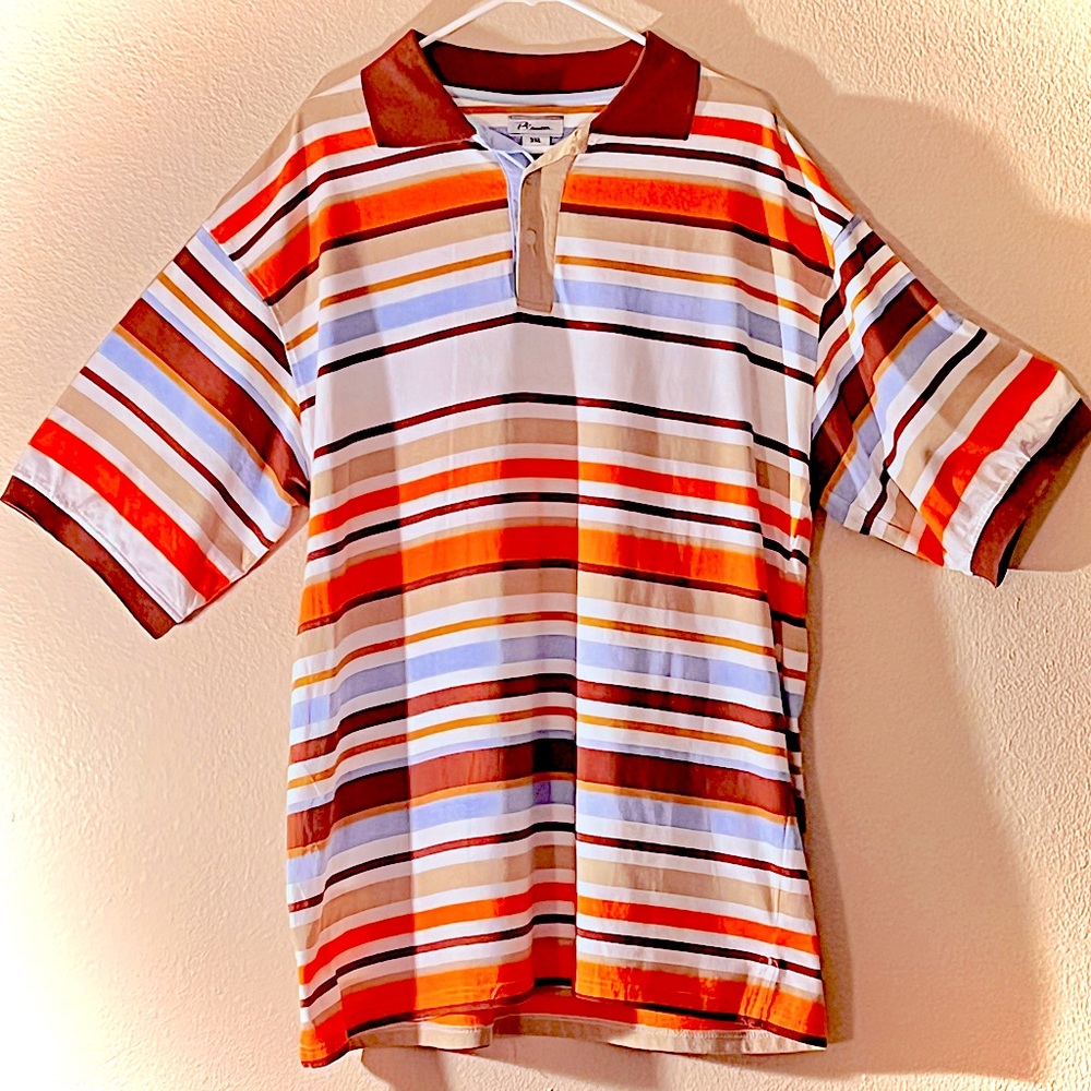 PS Morer Striped Polo Shirt
